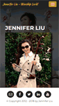 Mobile Screenshot of jenniferliu.us